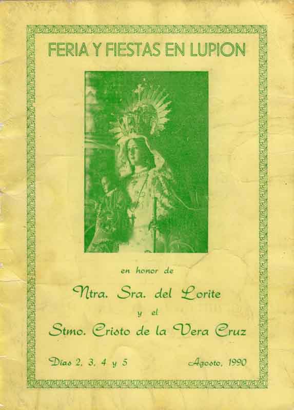 Fiestas mayores en honor de Nuestra Señora del Lorite y el Santísimo Cristo de la Veracruz  